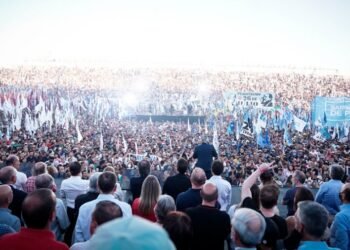 El Frente de Todos organiza un acto en Merlo como punto alto de la campaña