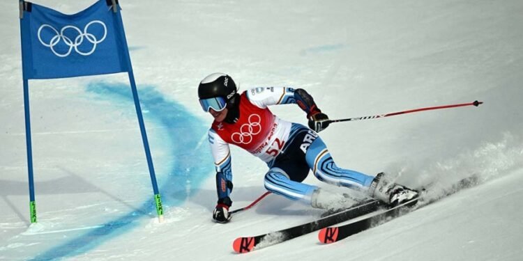 Francesca Baruzzi logró el puesto 29 en el slalom gigante en China