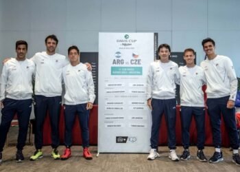 Sebastián Báez abre la serie entre Argentina y Republica Checa