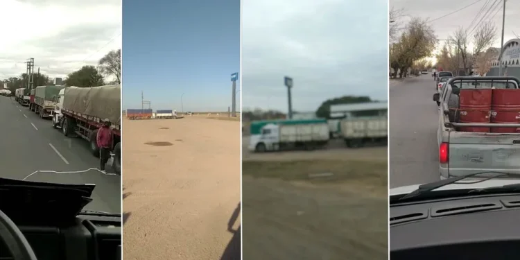 Crisis del gasoil: en algunas provincias triplicaron la venta a vehículos extranjeros por la diferencia en los precios