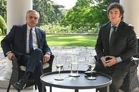 Javier Milei se reunió con Alberto Fernández en la Quinta de Olivos