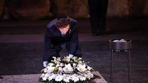 Javier Milei, en el Museo del Holocausto
