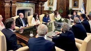Milei y Villarruel participaron de la reunión de gabinete en Casa Rosada