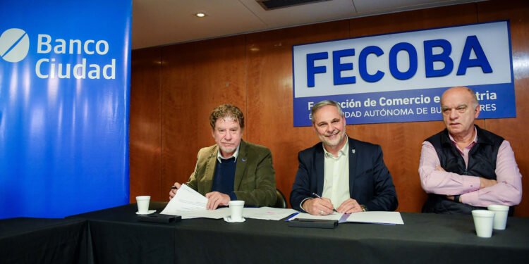 BANCO CIUDAD Y FECOBA ACUERDAN BENEFICIOS PARA INDUSTRIAS Y COMERCIOS DE CABA