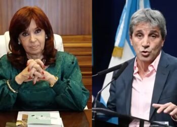 Cristina Kirchner criticó a Luis Caputo en el Día de la Lealtad Peronista