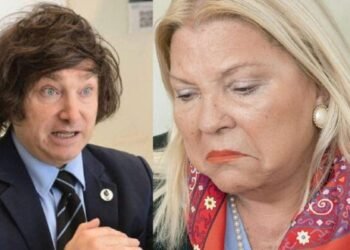 El presidente Milei se cruzó en redes con “Lilita” Carrió por sus custodios