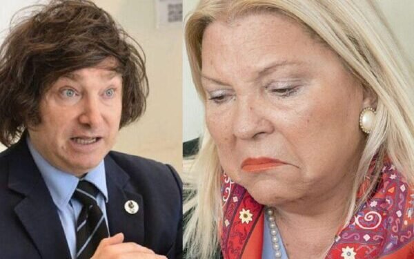 El presidente Milei se cruzó en redes con “Lilita” Carrió por sus custodios