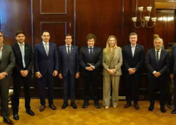 Milei se reúne con diputados radicales para afianzar la alianza y negociar la eliminación de las PASO