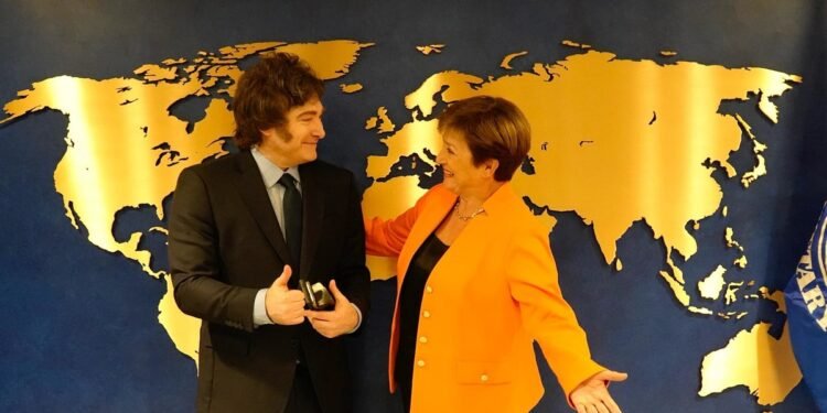 A la espera de la reunión con Trump, Milei fue apoyado por Musk y avanzó en la negociación con Georgieva