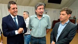 Cumbre de Kicillof, Máximo Kirchner y Massa