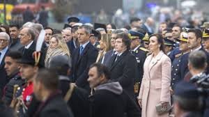 Javier Milei justificó por qué no saludó a Victoria Villarruel y a Jorge Macri durante el Tedeum