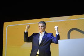 Jorge Macri, en el bunker del PRO en las últimas elecciones legislativas