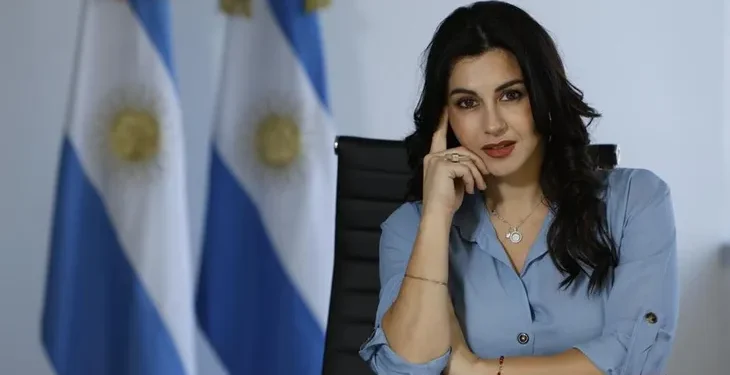 Disparo de Marcela Pagano a Martín Menem