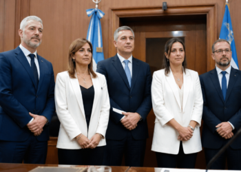 Asunción de los Nuevos Jueces del Tribunal Superior de Justicia de Santa Cruz Tras Un Laudo de la Corte