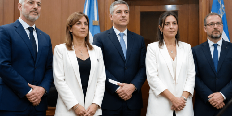 Asunción de los Nuevos Jueces del Tribunal Superior de Justicia de Santa Cruz Tras Un Laudo de la Corte