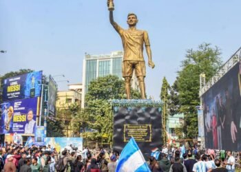 Retirarán la estatua de Lionel Messi en India por razones de seguridad