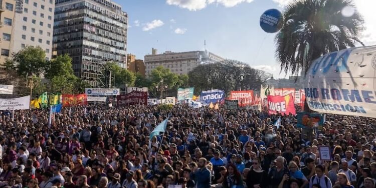 El vicerrector de la UBA denuncia intentos del Gobierno por deslegitimar la protesta universitaria