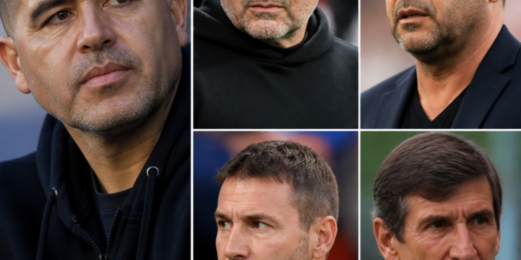 Riquelme busca nuevo entrenador: Sampaoli, Mohamed, Kily González y Costas entre los candidatos para Boca