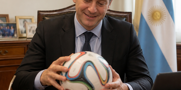 Sorteo de una pelota del Mundial 2026: el divertido anuncio de un senador