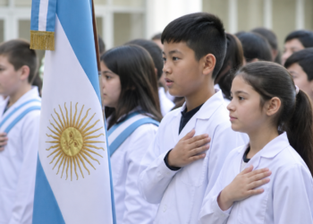 Alumnos extranjeros realizarán la Promesa a la Bandera argentina en escuelas públicas porteñas