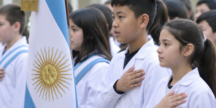 Alumnos extranjeros realizarán la Promesa a la Bandera argentina en escuelas públicas porteñas