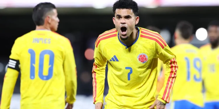 Colombia vence 2-0 a Jordania en su último amistoso antes del Mundial 2026