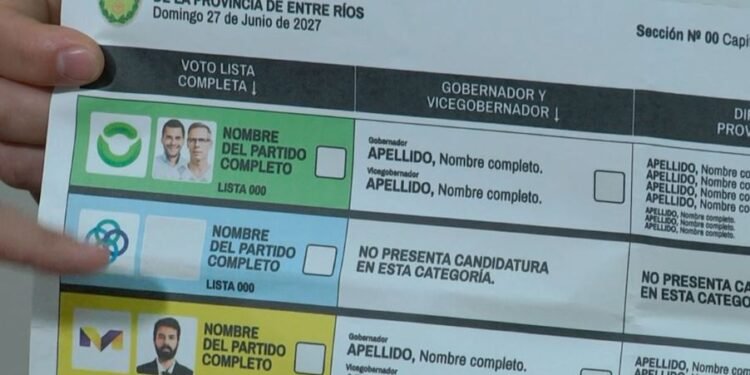 El nuevo esquema de boleta que evalúa el Gobierno para eliminar las PASO en 2027: ni Lemas ni ‘Colectora’
