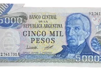 Descubrí cómo un billete argentino puede valer más de $ 300.000