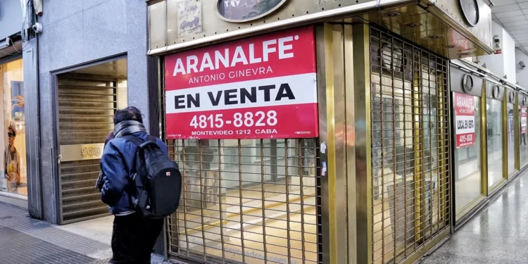 Aumento de locales vacíos en la Ciudad de Buenos Aires como reflejo de la crisis