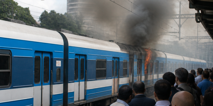 Incendio en el tren Mitre genera demoras y cancelaciones en dos ramales