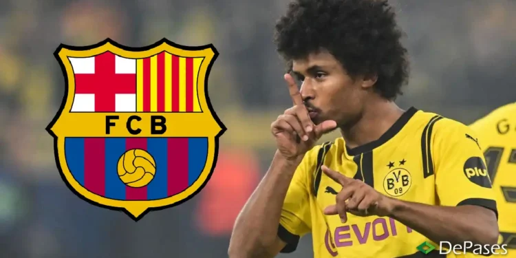 Karim Adeyemi es presentado en Barcelona y elogia a Messi
