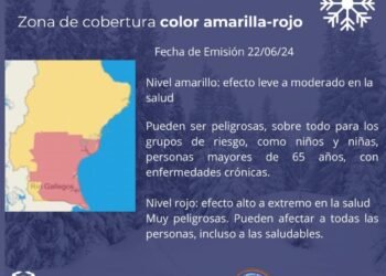 Alerta por frío extremo y nevadas this viernes 24 de julio: provincias afectadas