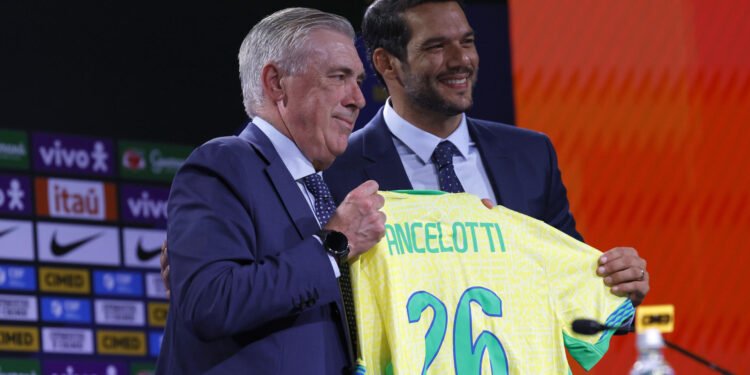 Ancelotti anunció cambios en la selección de Brasil: renovaciones y despedidas