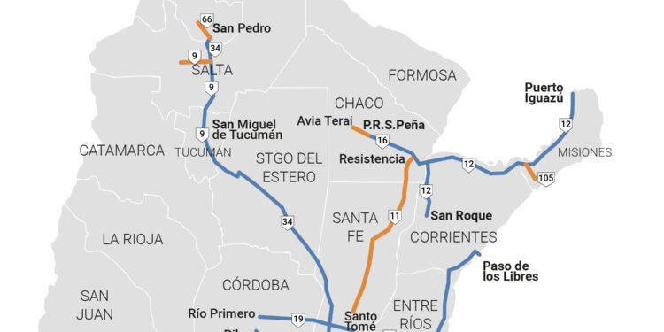 Concesión de corredores viales: el Gobierno designa a las empresas que gestionarán cuatro tramos clave