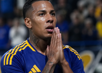 Sebastián Villa se disculpa con los hinchas de Boca tras su gol ante Recoleta