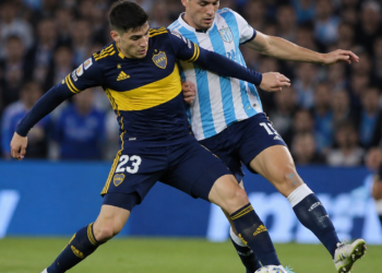 Empate 1-1 entre Boca Juniors y Racing Club en Avellaneda por la sexta fecha del Torneo Clausura