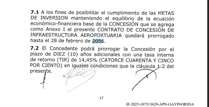Actas secretas: el trasfondo del intento gubernamental por extender la concesión a Aeropuertos Argentina hasta 2066