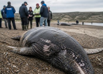 Investigan muertes de ballenatos en Puerto Madryn: análisis de una bacteria en estudio
