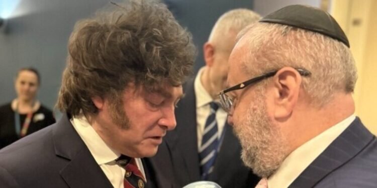 El liderazgo de Milei en la lucha contra el antisemitismo, según el gobierno de Trump