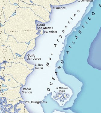 Residuos humanos hallados a grandes profundidades en el Mar Argentino